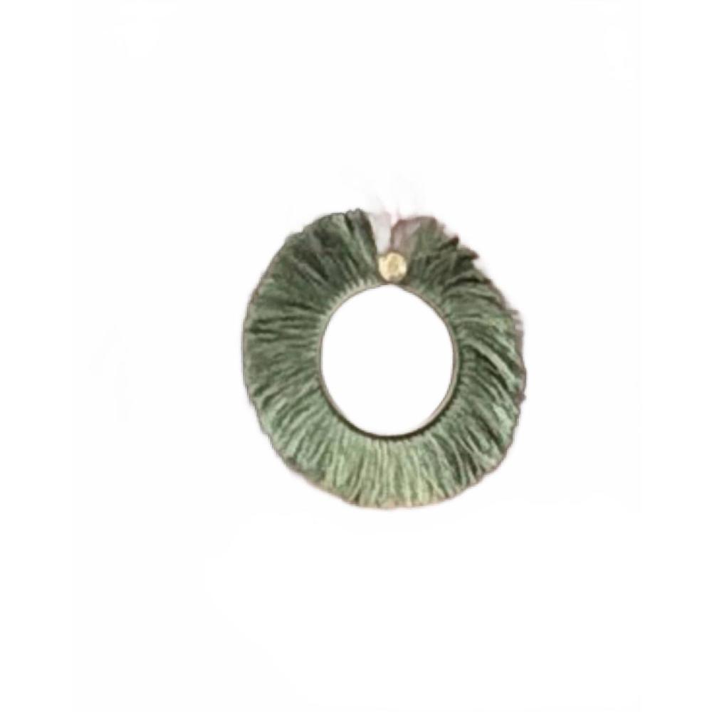 NEW ERIKA PEÑA women's carmen earrings in olive